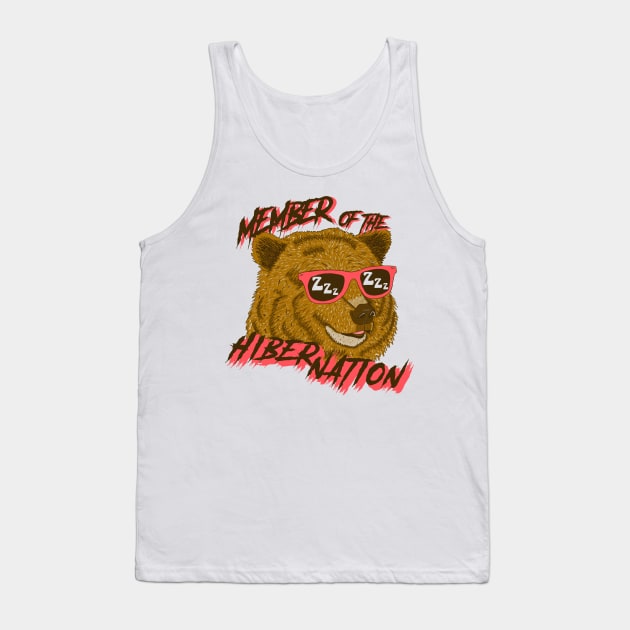 Member of the Hibernation Tank Top by MorvernDesigns